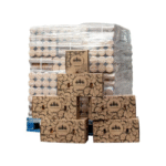 Bois densifié Confort – Palette 80 cartons (480 bûches)