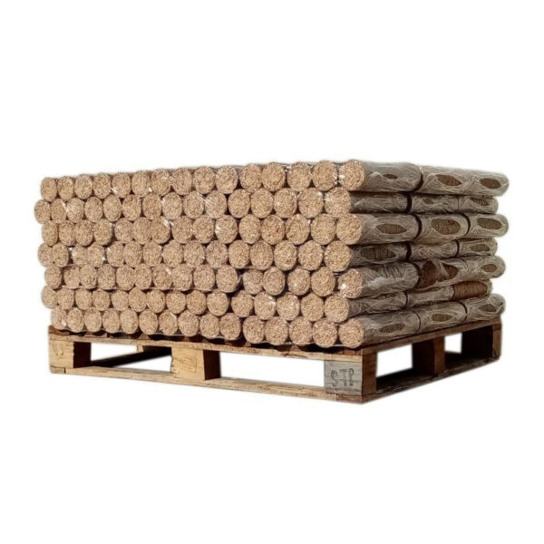 compress-600x600 Bois densifié feuillus – 1/2 palette (63 lots) – Ultra sec 10 % – Image 1